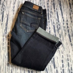 American Eagle artist crop stretch new size 2